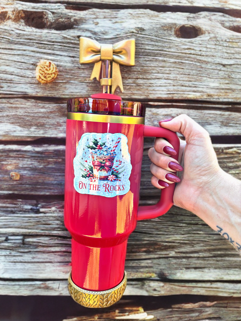 Christmas On The Rocks Magnet