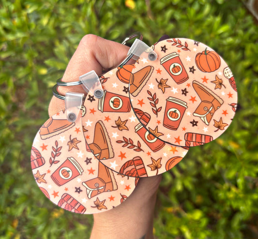 Fall Bliss Keychain