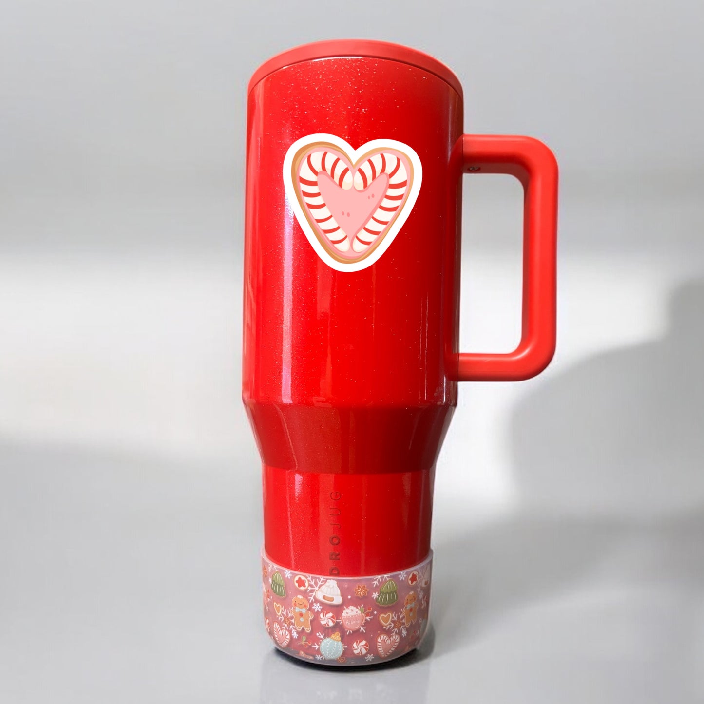 Aimant flamant rose fabuleux floqué