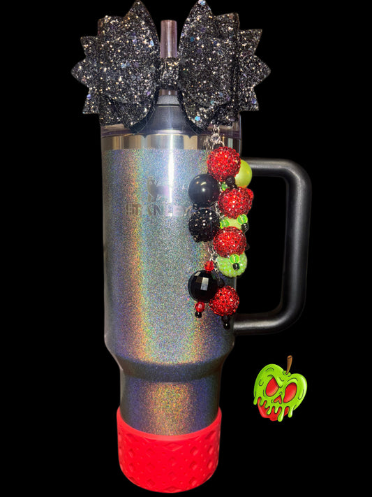 Poison Apple Dangle Charm RED BOOT SHOWN INCLUDED FREE