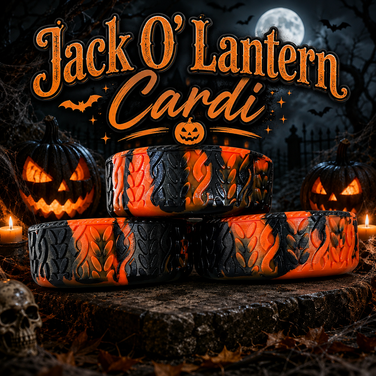 Jack O’ Lantern Fusion || The Classic Cardi || 3”