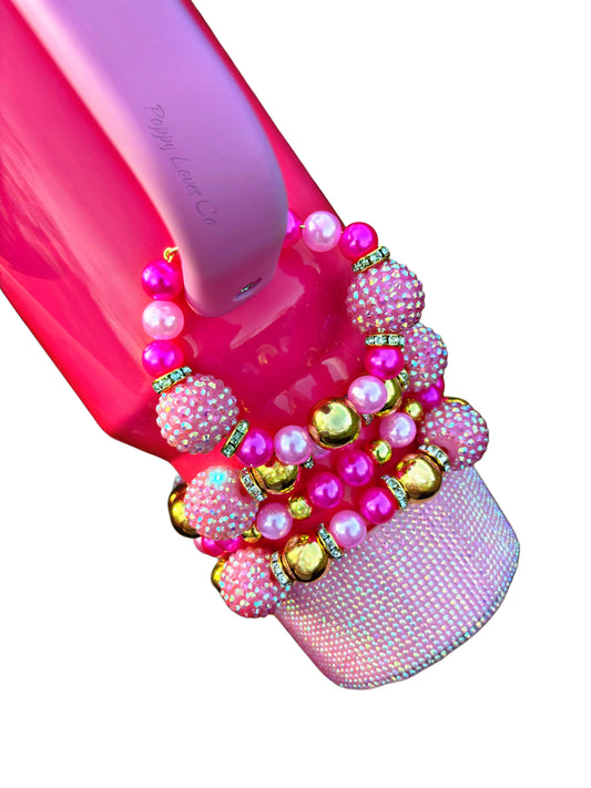 Pink Parade Handle Charm