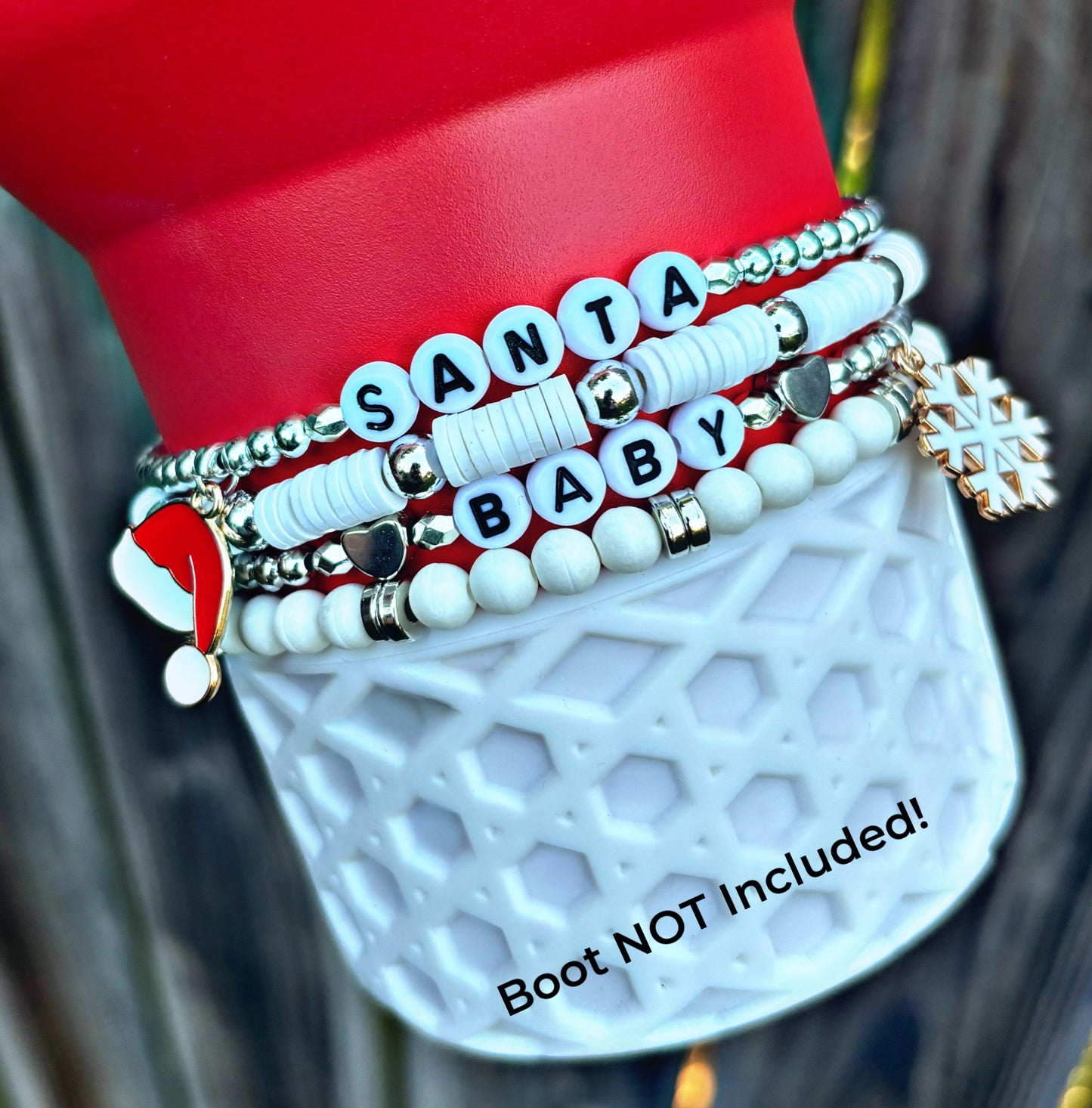 Santa Baby Cup Bracelets Christmas