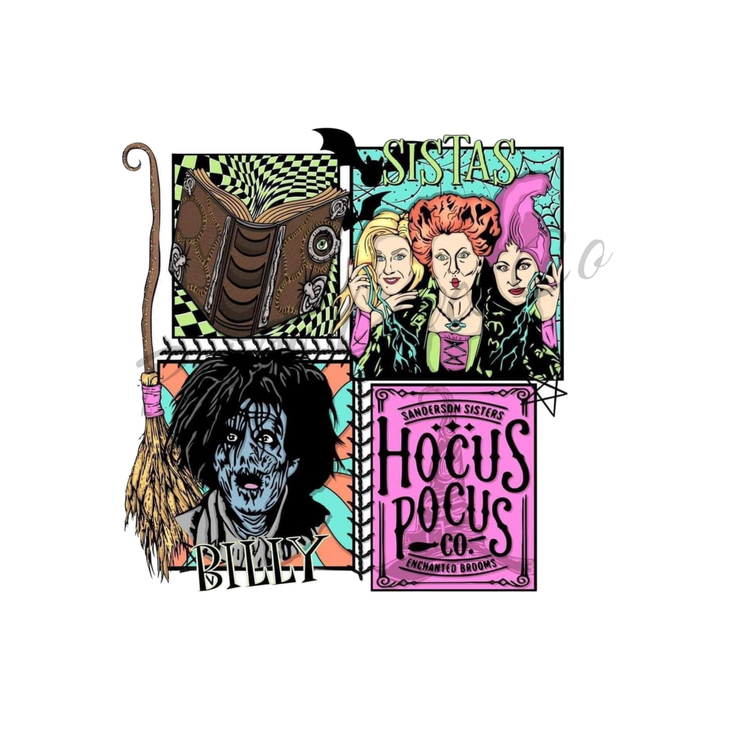 Aimant pour gobelet Hocus Pocus