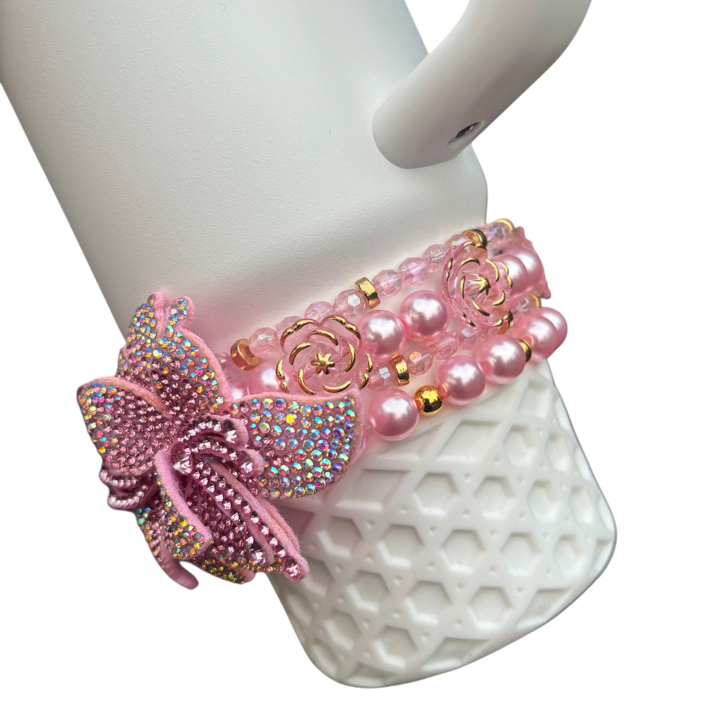 Pretty in Pink XL Cup Bracelets