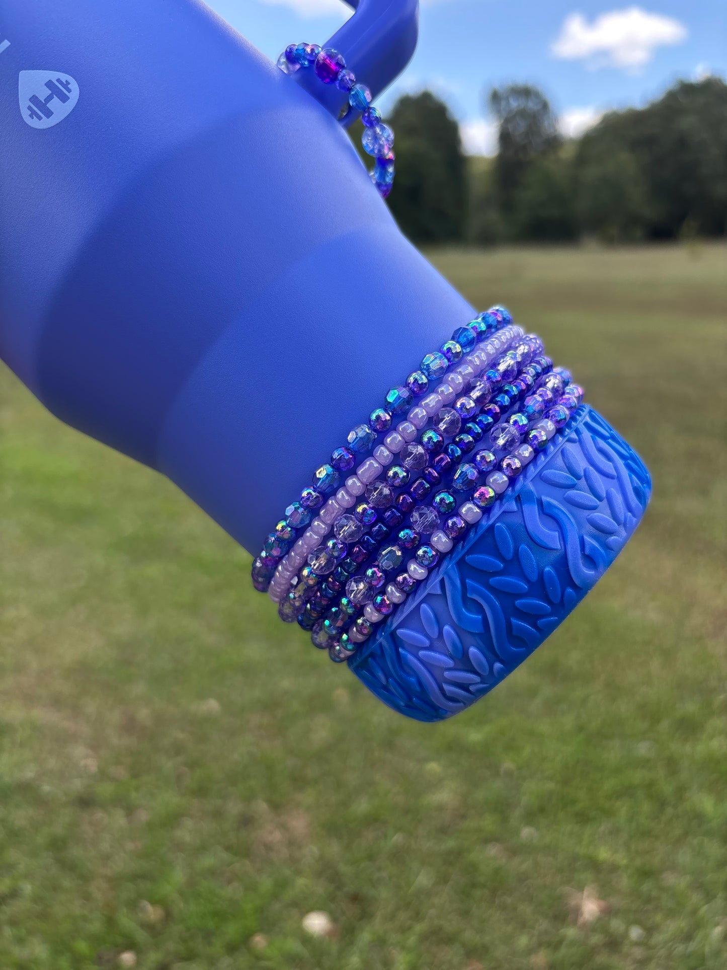 Lilac Dreaming Bracelets Wrist or Tumbler