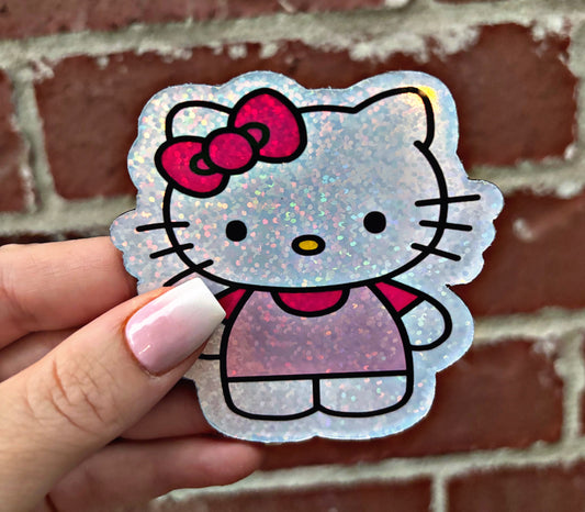 Kitty Pink Tumbler Magnet