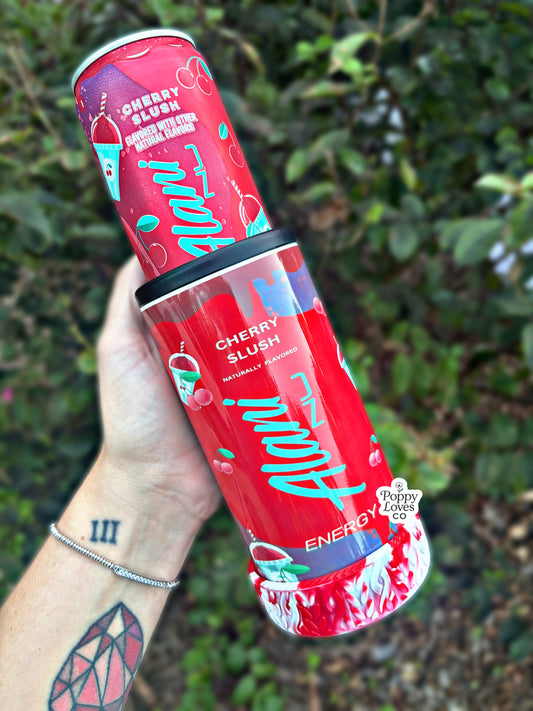 Cherry Slush 12oz Slim Can Holder
