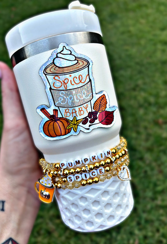 Pumpkin Spice Spice Baby Tumbler Magnet