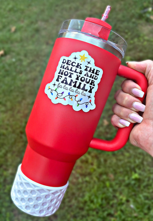 Deck the Halls Tumbler Magnet