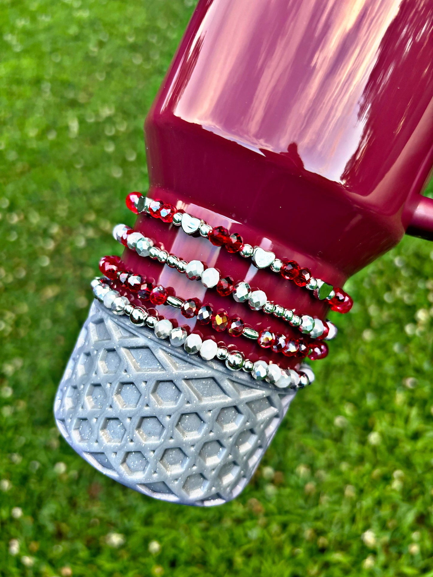 Cherry Mocha Cup Bracelets