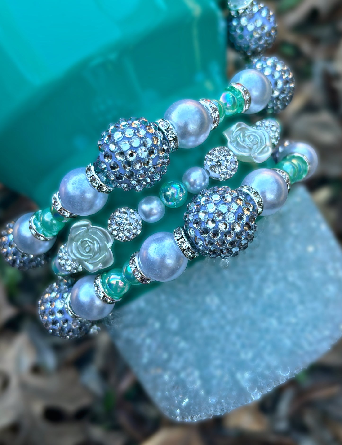 Blue & Co XL Cup Bracelets {Choose with or without Charm}