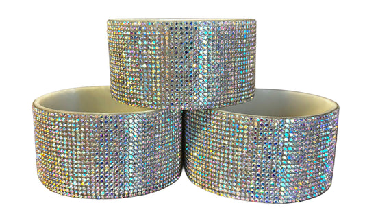 Holographic Diamonds Silicone Bling Boot