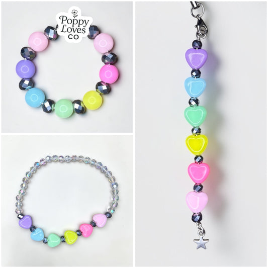 Pastel Hearts Accessories