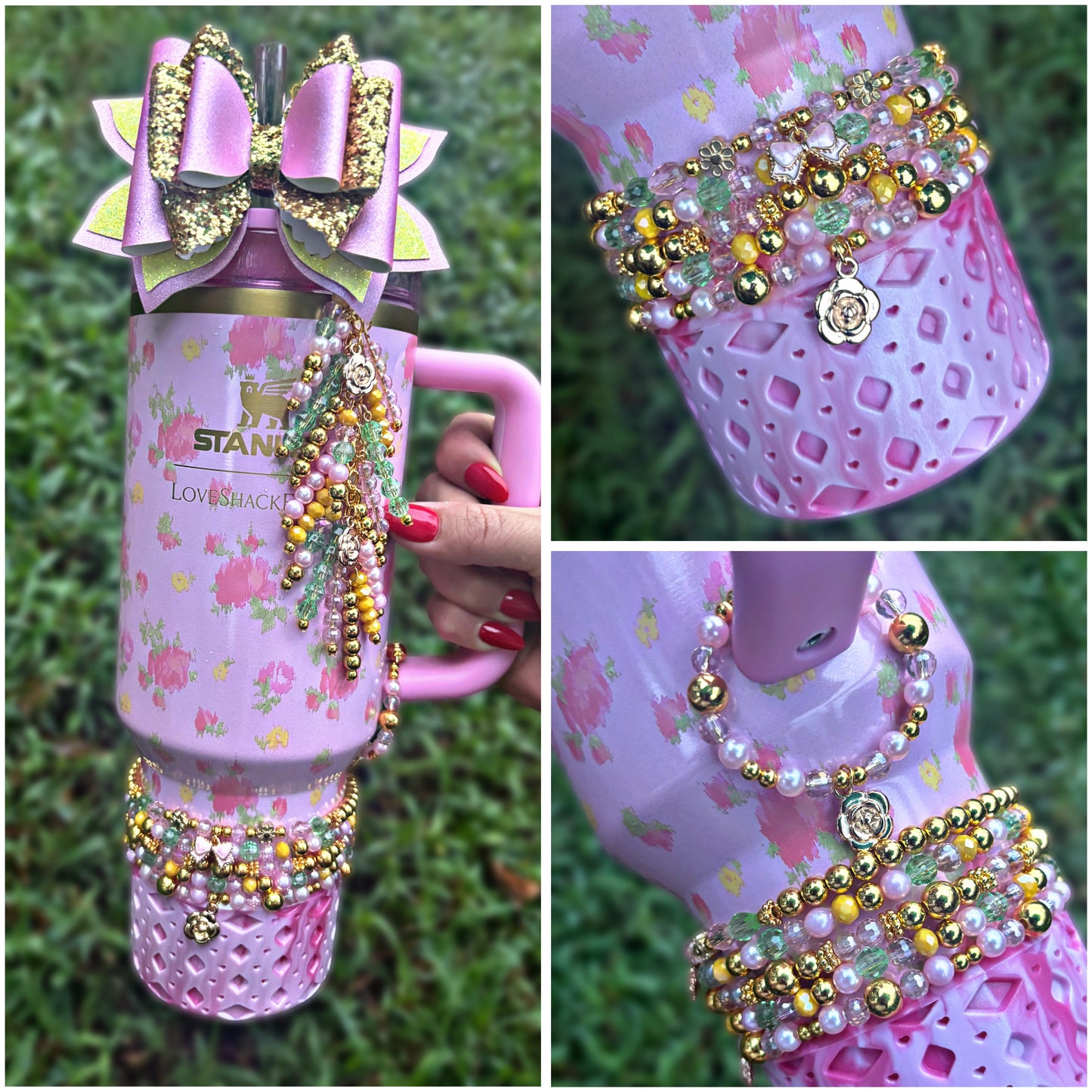 NEW Pink Blossom Shimmer Fusion || The Pop Silicone Boot