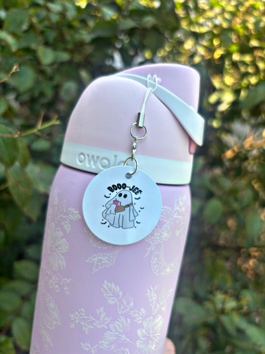 Boo Jee Tag Charm~Loop through handles/straps