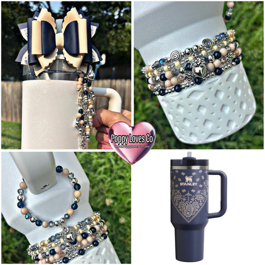 Blue Corn Paisley Accessories