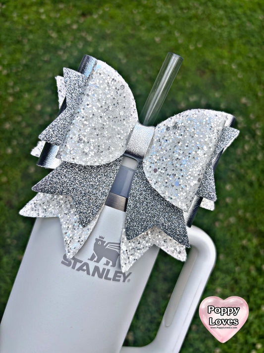 Silver Lining  XL Sailor Bow
