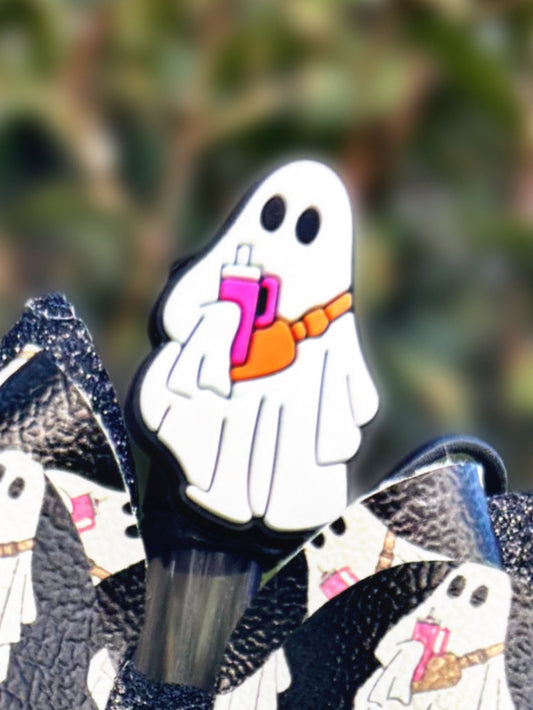 Boo Jee Ghost Silicone Straw Topper 10mm