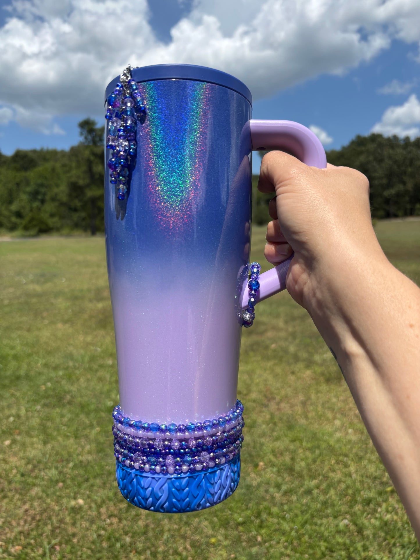 Lilac Dreaming Bracelets Wrist or Tumbler