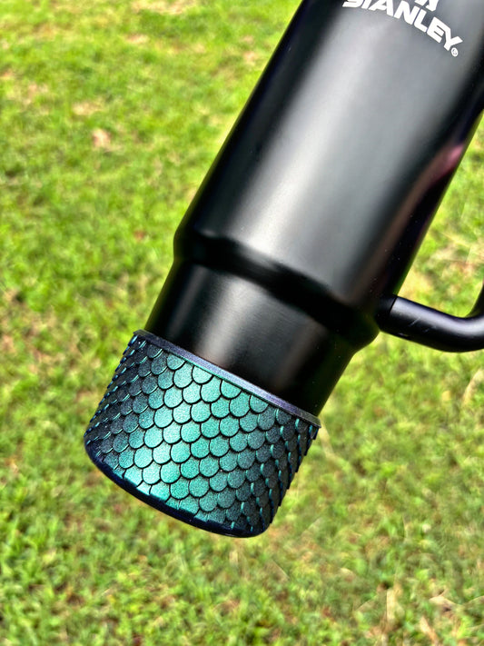 Chroma Mermaid Scales Silicone Boot. Stanley Cup Accessories