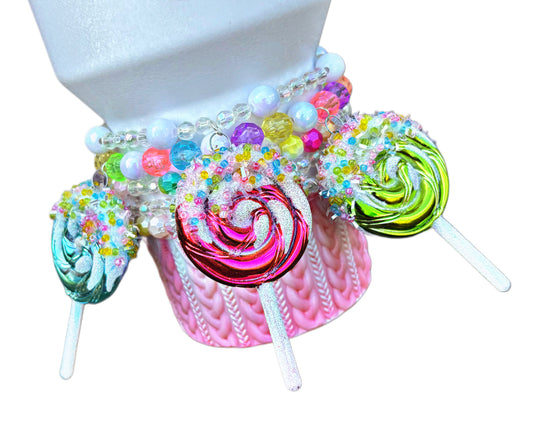 Candyland Christmas XL Cup Bracelets