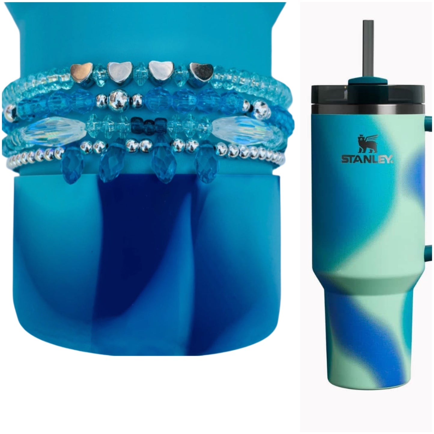 Bracelets Coastal Teal Motion Cup