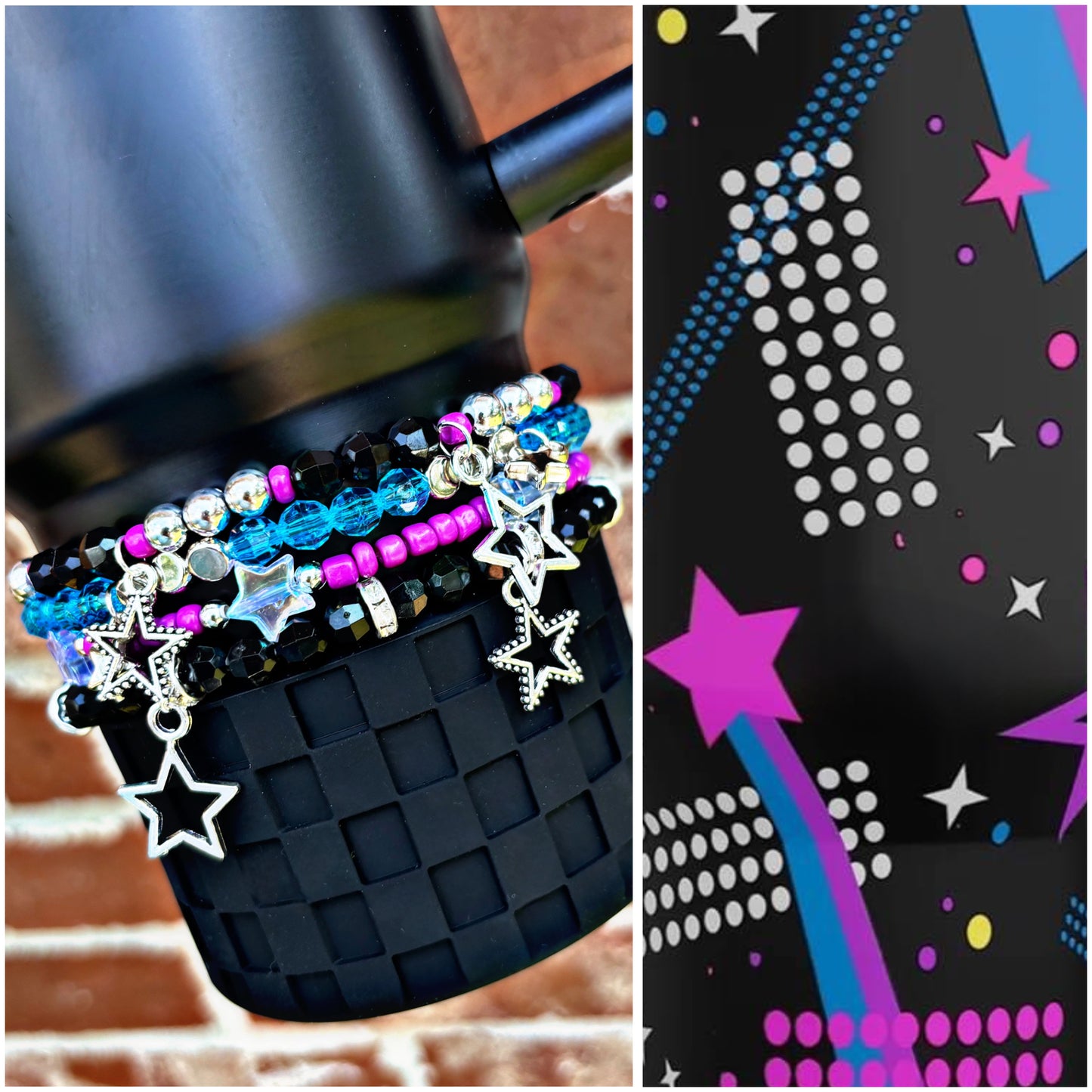 Barb 80s Rocker Retro Cup Bracelets