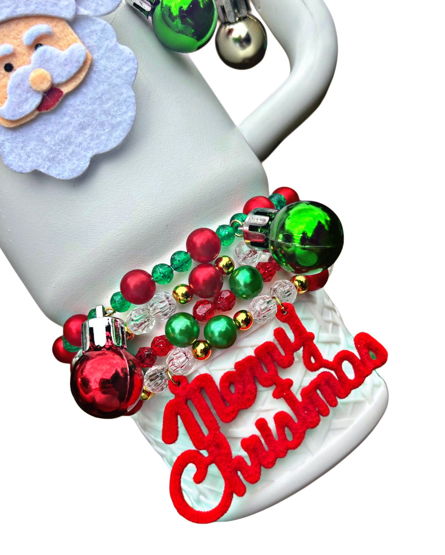 Merry Christmas Ornaments XL Cup Bracelets