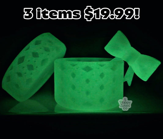 Glow in the Dark Trio~ Straw Topper + Short & Tall Boots