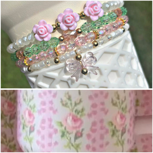 Blooming Heirloom LoveShack Fancy Cup Bracelets Stanley Cup Accessories.