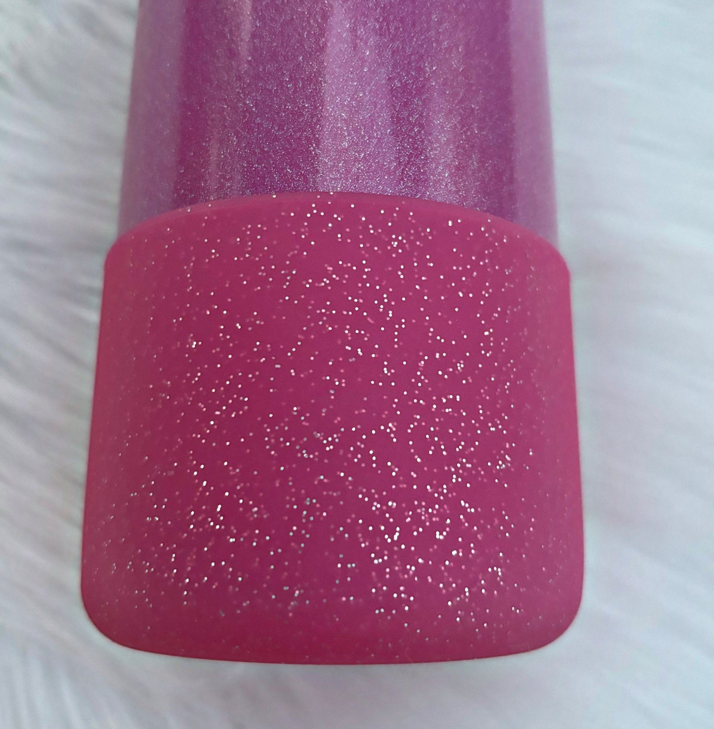 Party Punch Pink Glitter Owala Silicone Boot