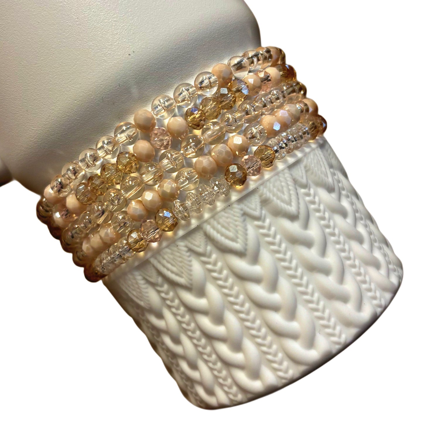 Gilded Sugar Cup Bracelets