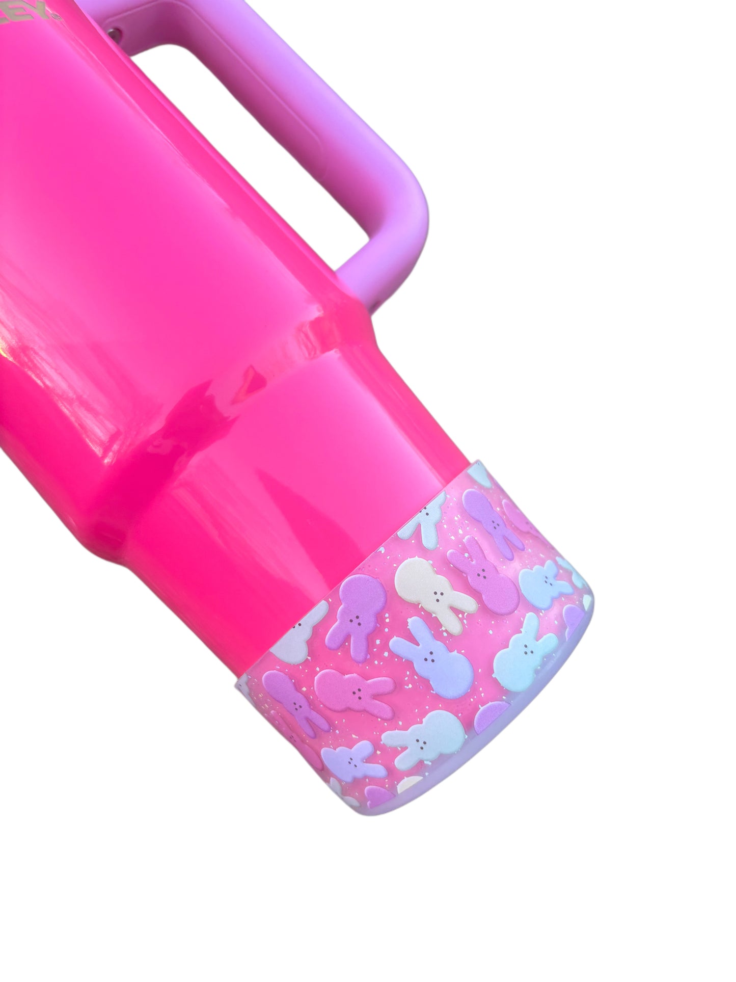 Colorful Marshmallow Friends Transparent Silicone Boot