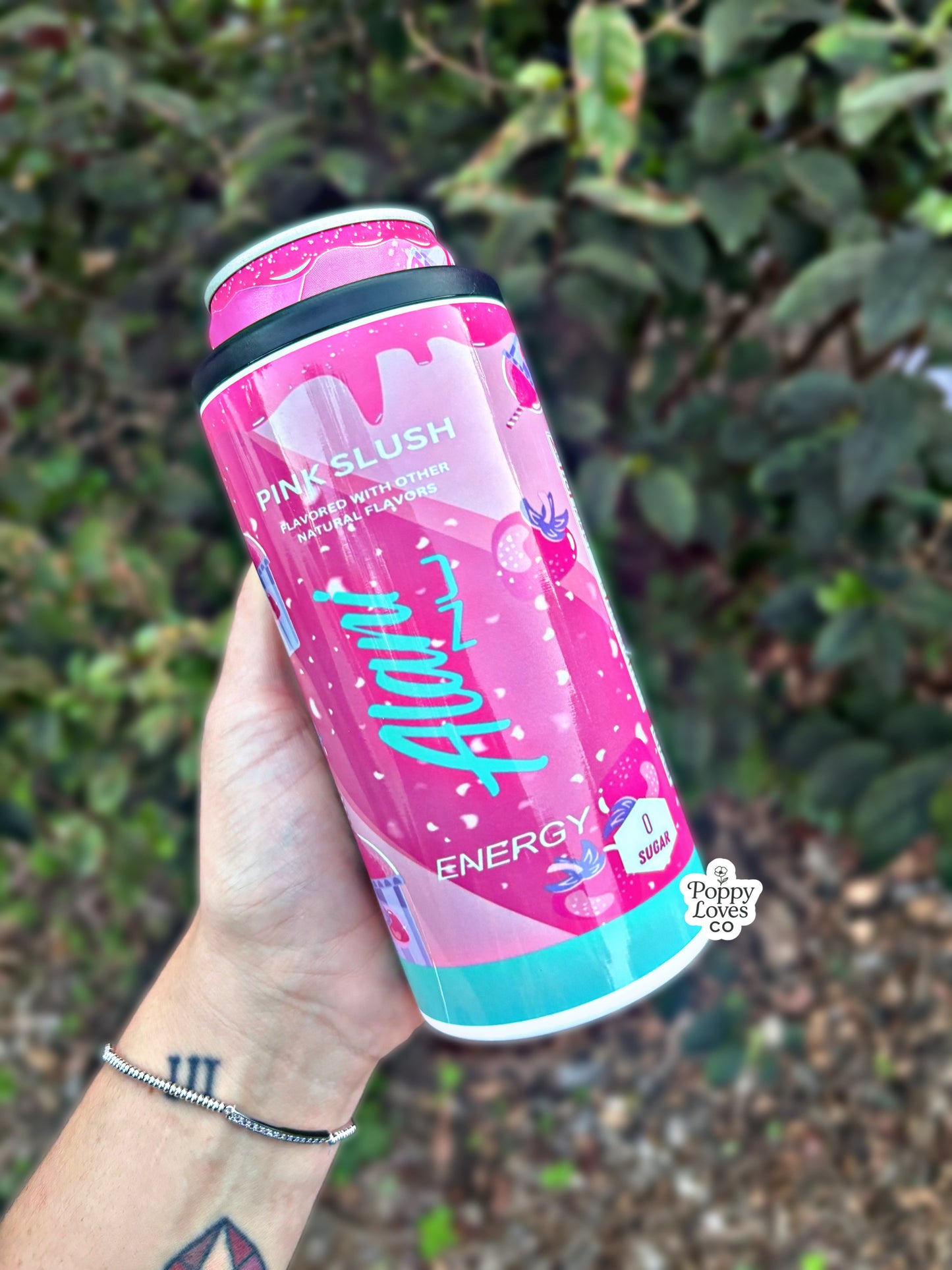 Pink Slush 12oz Slim Can Holder