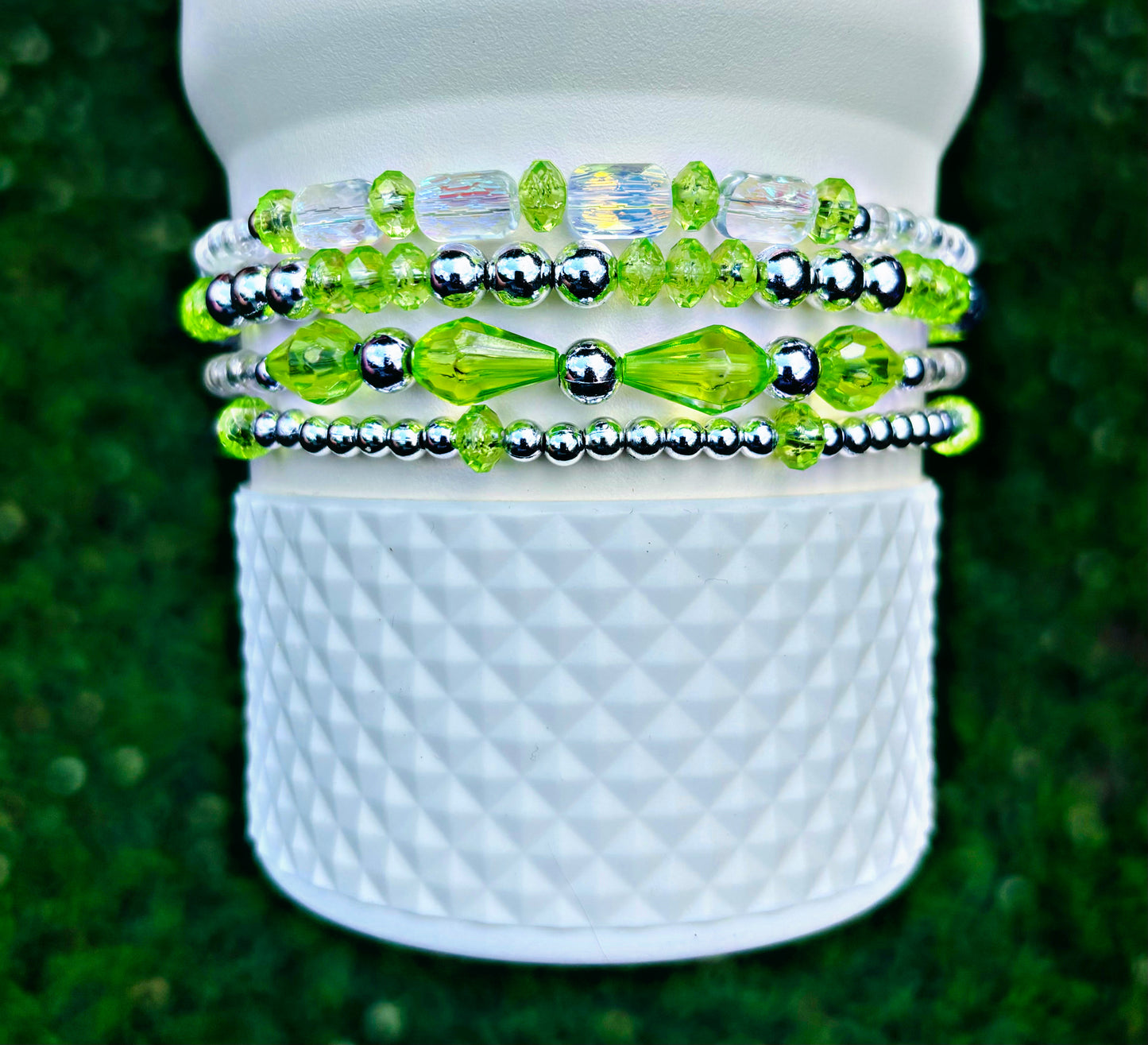 Summer Lime Cup Bracelets