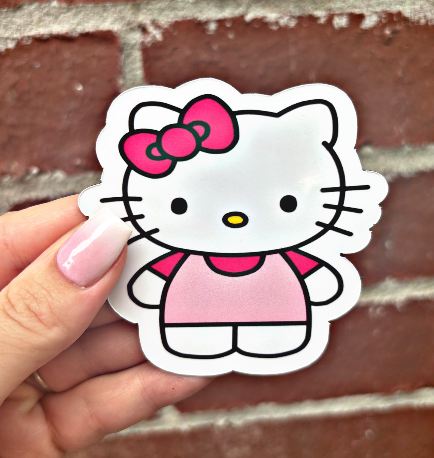 Kitty Pink Tumbler Magnet