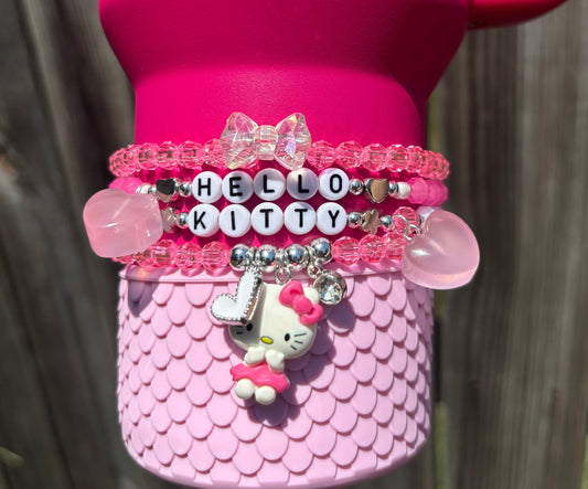 Hello Kitty Cup Bracelets