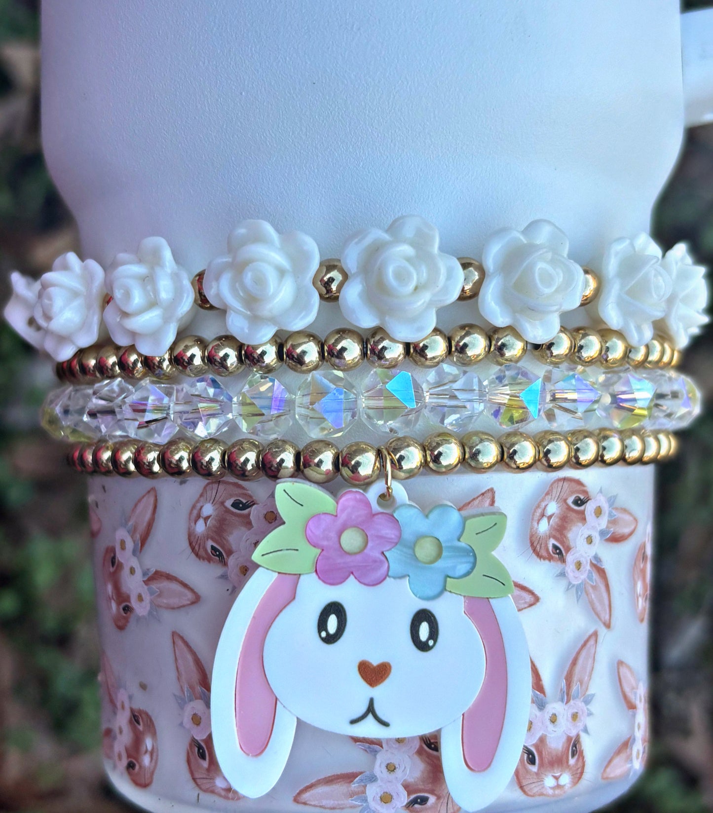 Boho Bunny Cup Bracelets