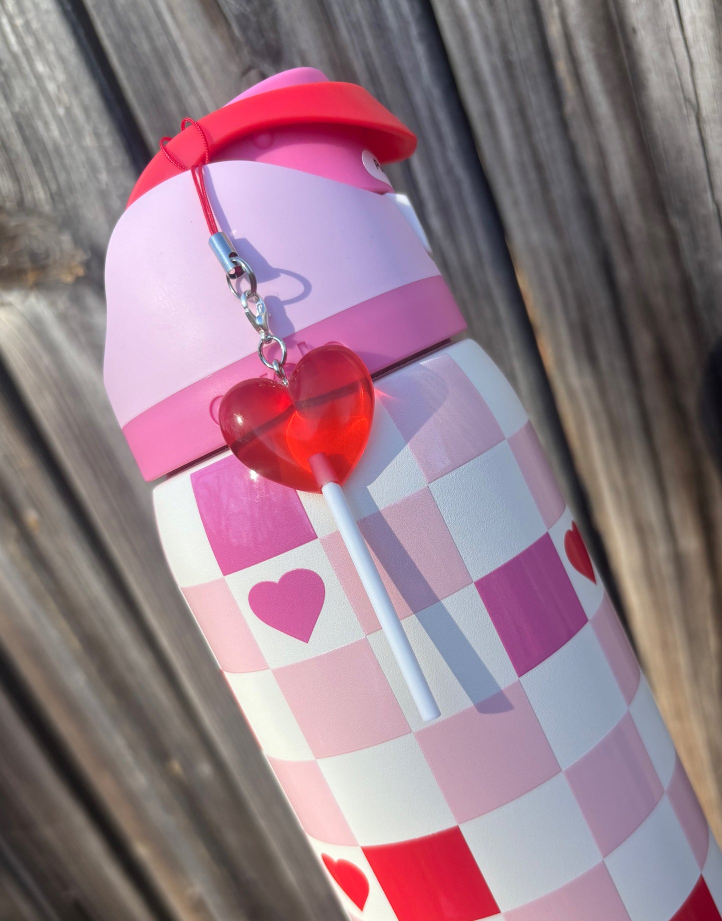 Heart Sucker Cup Charm