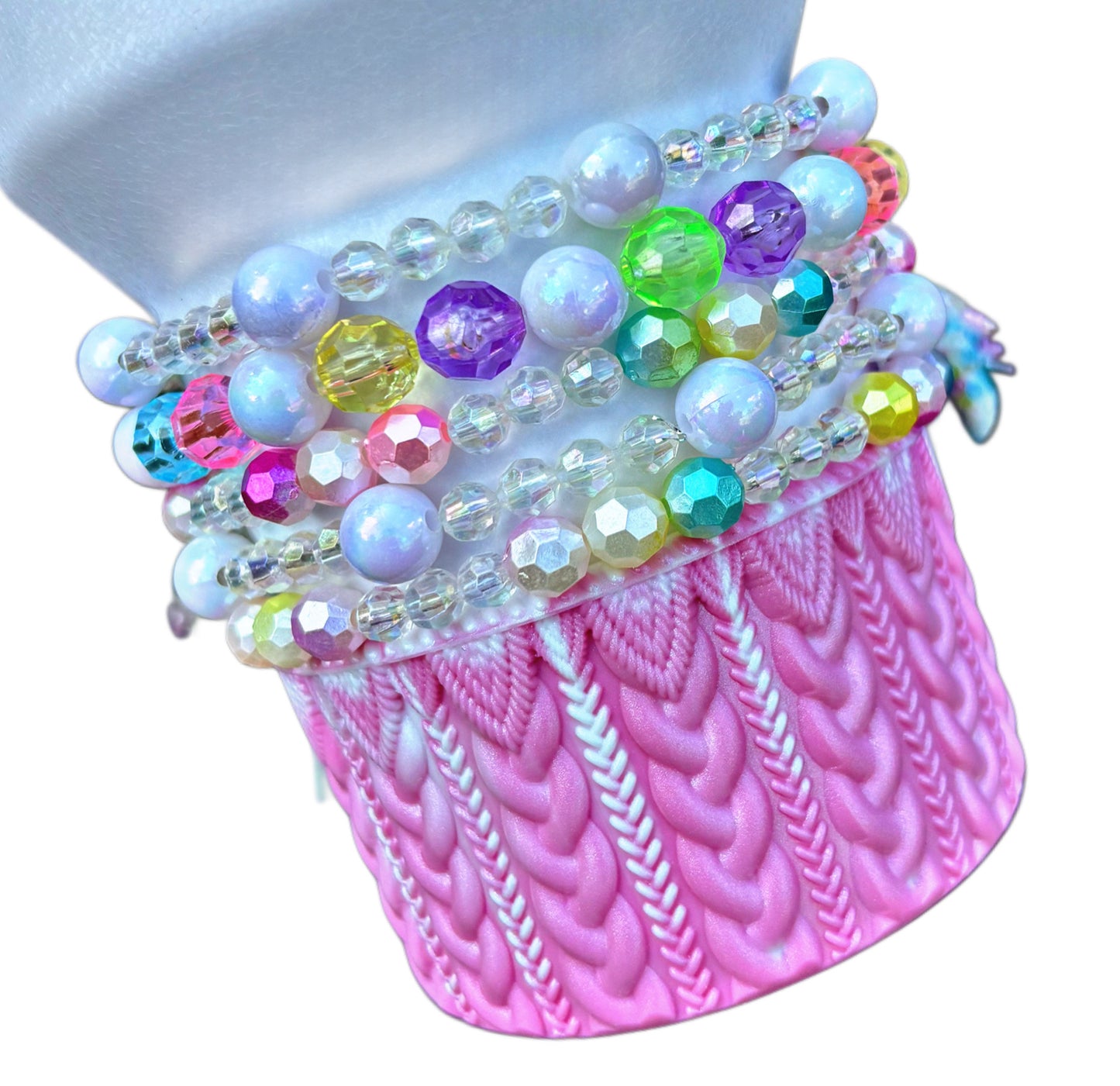 Candyland Christmas XL Cup Bracelets