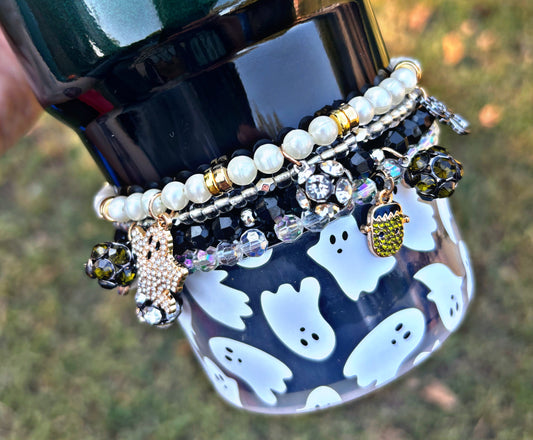 Spooky Halloween Bling Cup Bracelets Cup Accessories