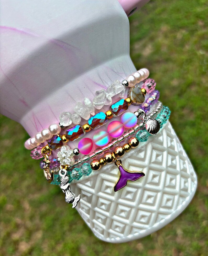 Mermaid Salt Life Cup Bracelets