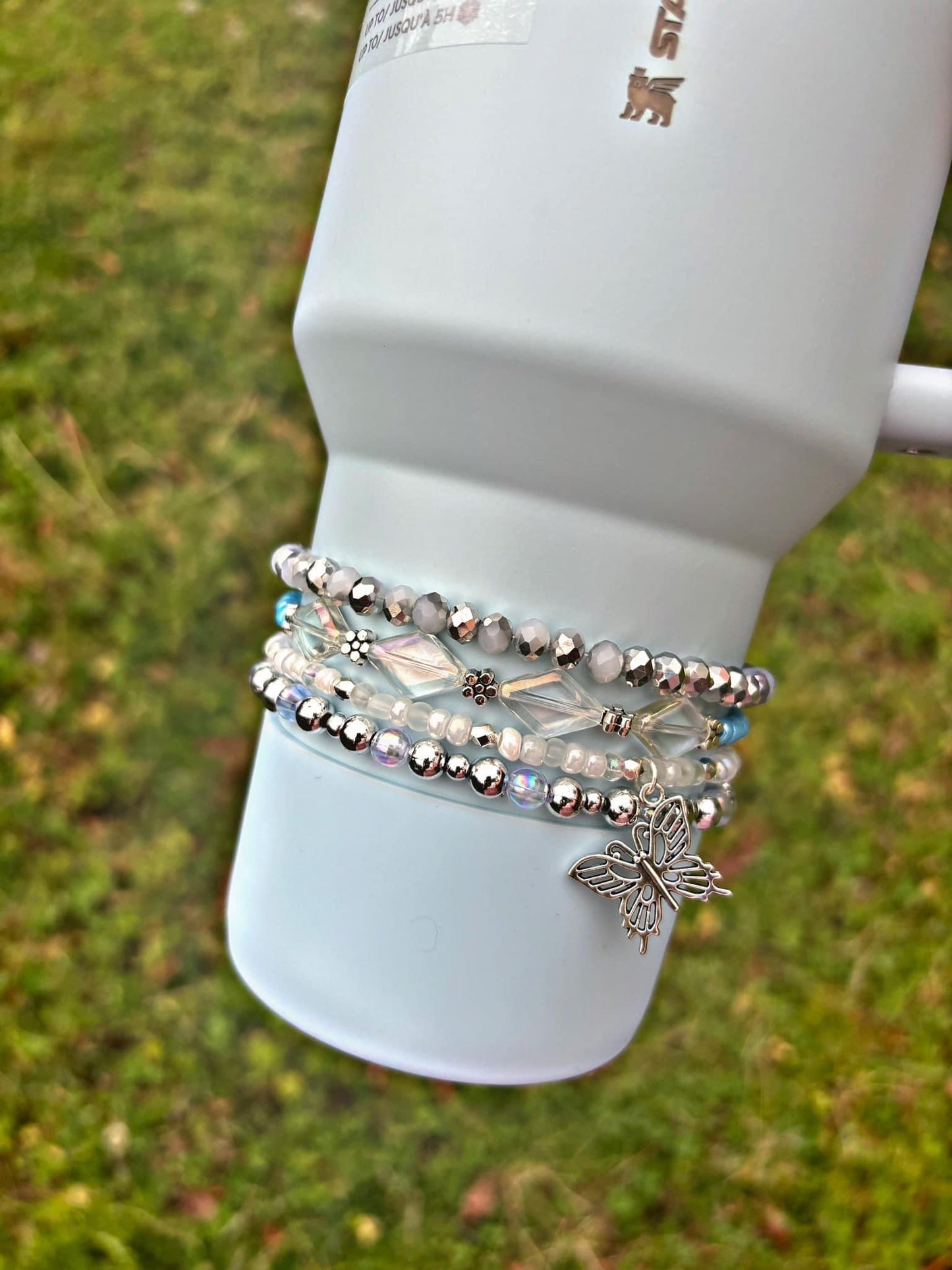 SXS Spring Blue Cup Bracelets