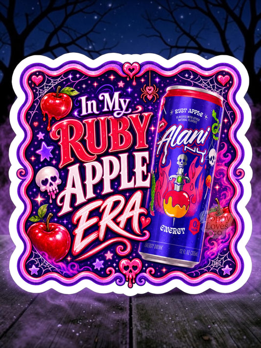 Ruby Apple Magnet