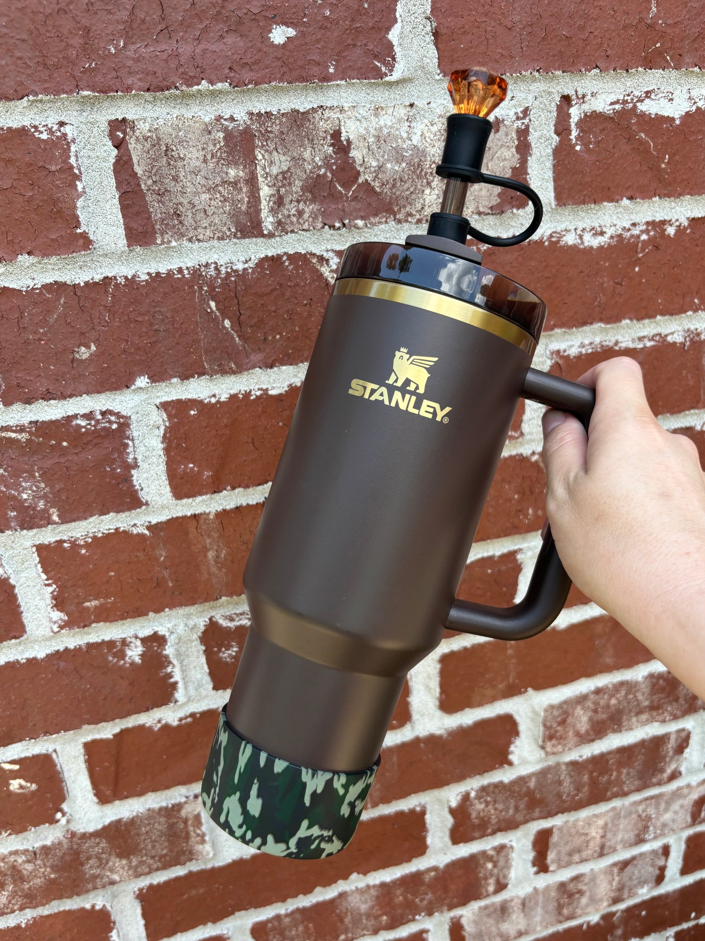 Camo Silicone Boot. Stanley Cup Accessories.