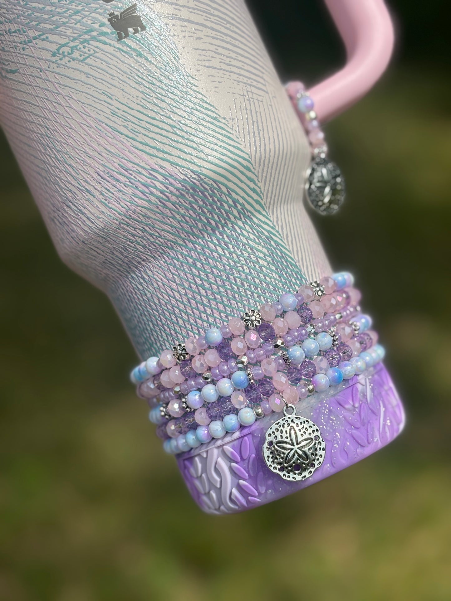 Sea Glass Plume Bracelets