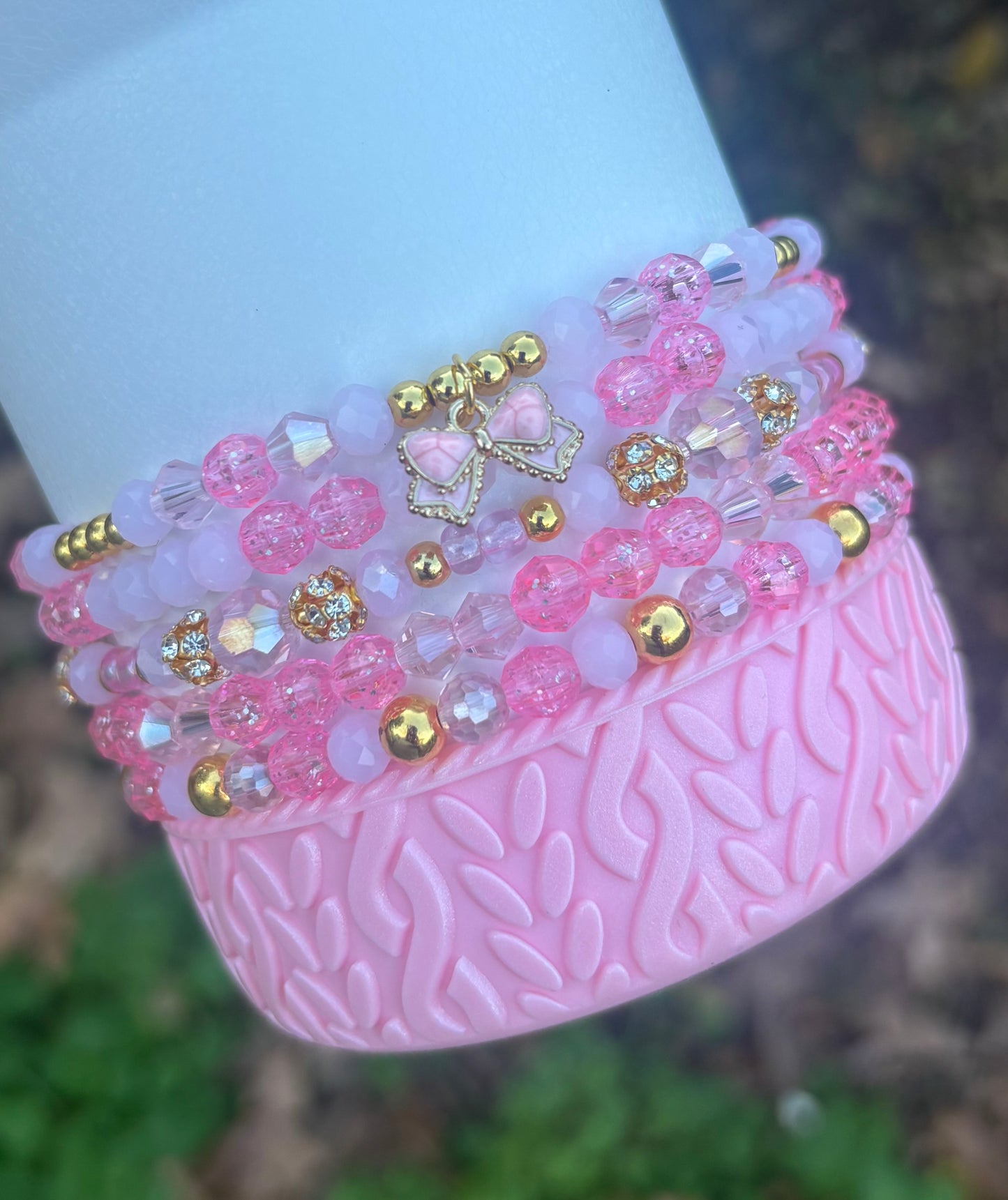 Baby Bow Pink Peppermint Accessories