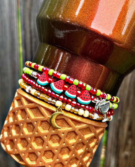 Watermelon Moonshine Cup Bracelets