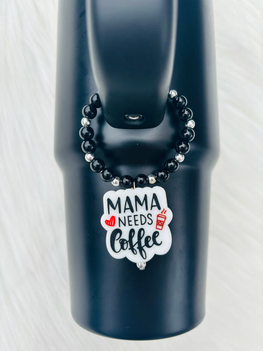 Mama needs Coffee Handle Charm